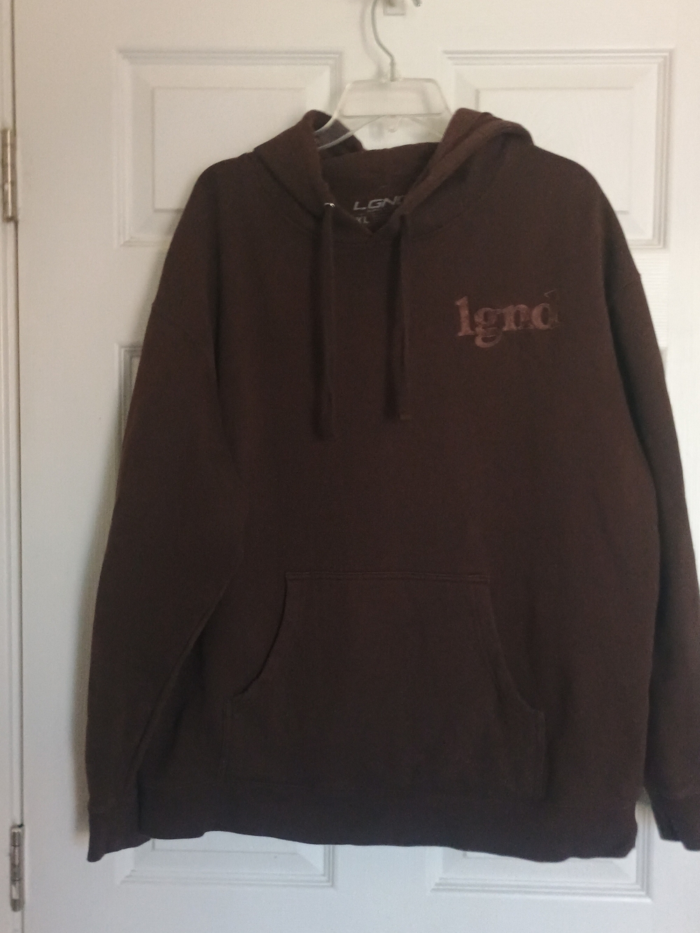 EUC LGND Supply Co Men's Brown Hoodie Sweatshirt Size XL